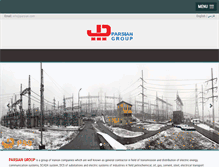 Tablet Screenshot of parsian.com